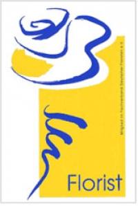 Aufkleber "Florist-Logo" A4