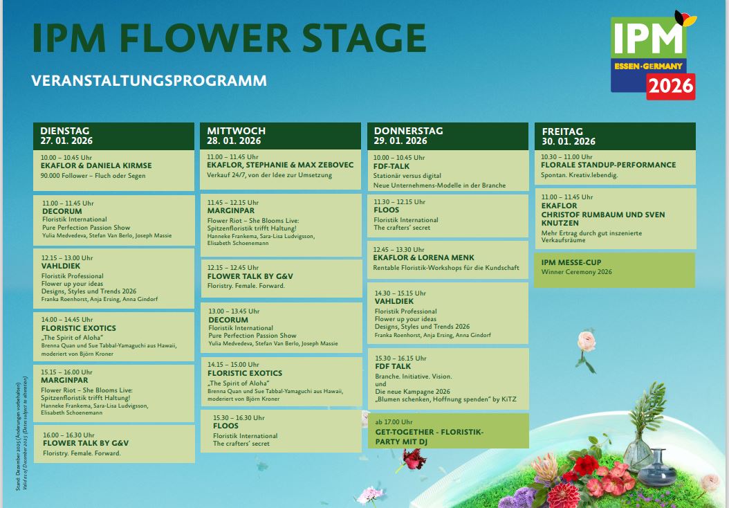 IPM Flowert Stage 2026