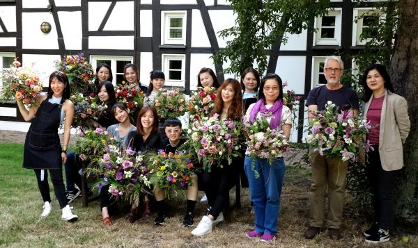 FDF - Fachverband Deutscher Floristen - Floristen zauberten mit Blumen auf  der BUGA 2023